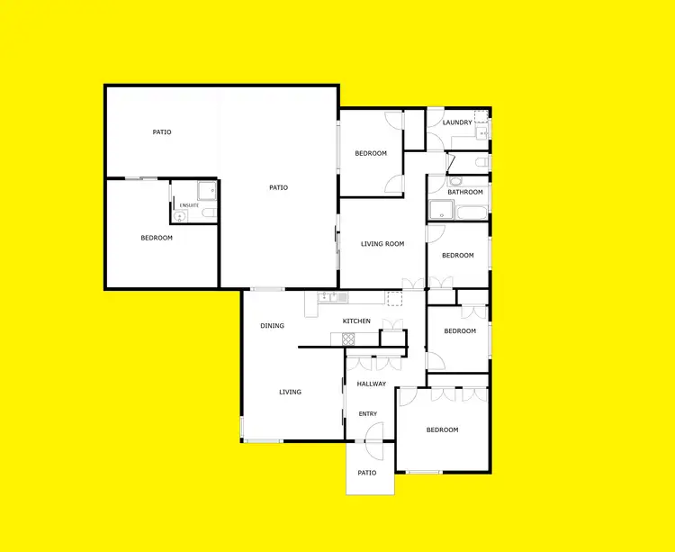 Floorplan of Homely house listing, 2784 Fourteenth Street, Irymple VIC 3498