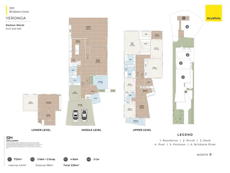 Floorplan of Homely house listing, 359 Brisbane Corso, Yeronga QLD 4104