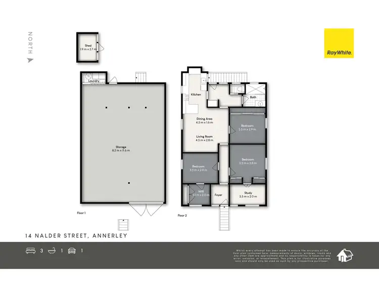 Floorplan of Homely house listing, 14 Nalder Street, Annerley QLD 4103