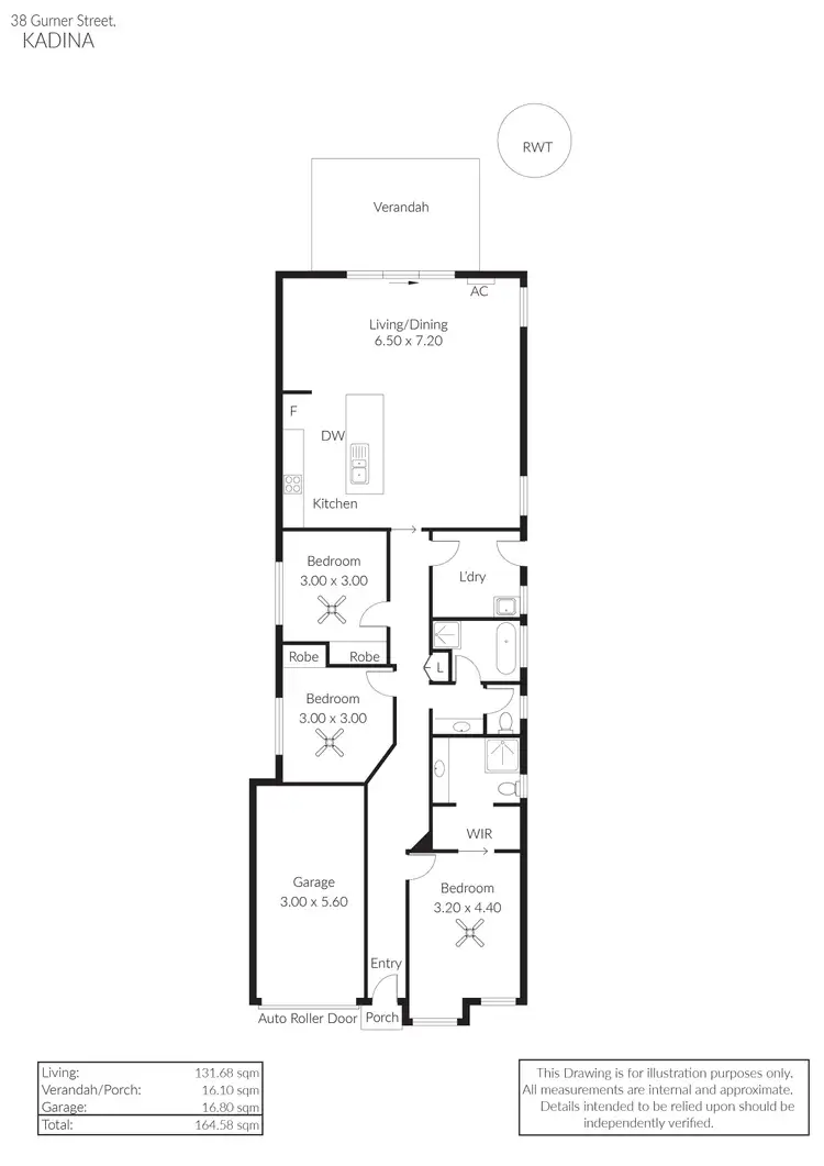 Floorplan of Homely house listing, 38 Gurner Street, Kadina SA 5554