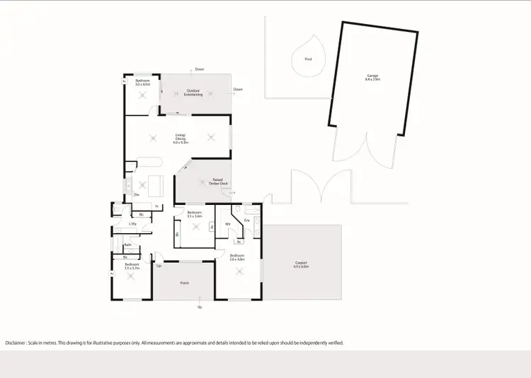 Floorplan of Homely house listing, 49 Godwit Crescent, Djugun WA 6725