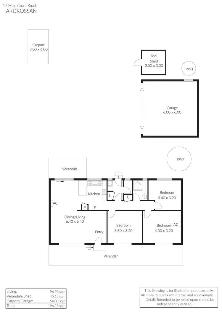 Floorplan of Homely house listing, 17 Main Coast Road, Ardrossan SA 5571