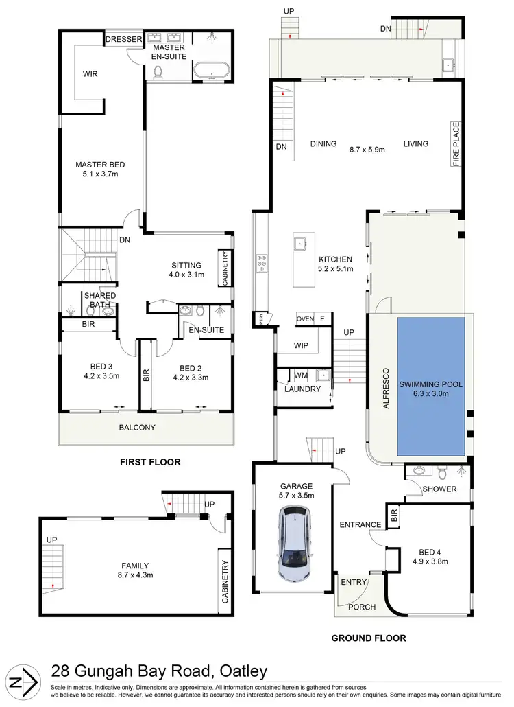 Floorplan of Homely house listing, 28 Gungah Bay Road, Oatley NSW 2223