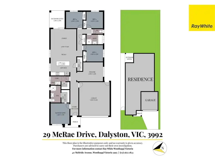 Floorplan of Homely house listing, 29 McRae Drive, Dalyston VIC 3992