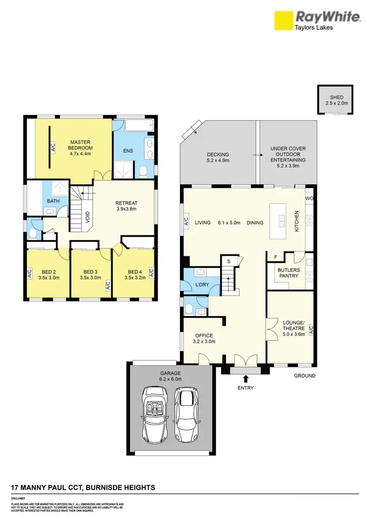 Floorplan of Homely house listing, 17 Manny Paul Circuit, Burnside Heights VIC 3023