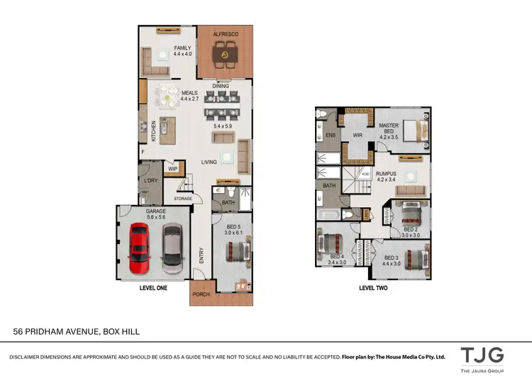 Floorplan of Homely house listing, 56 Pridham Avenue, Box Hill NSW 2765