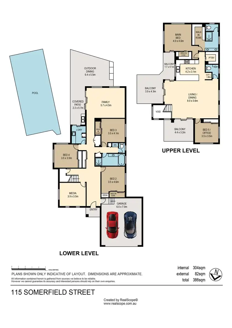 Floorplan of Homely house listing, 115 Somerfield Street, Upper Mount Gravatt QLD 4122