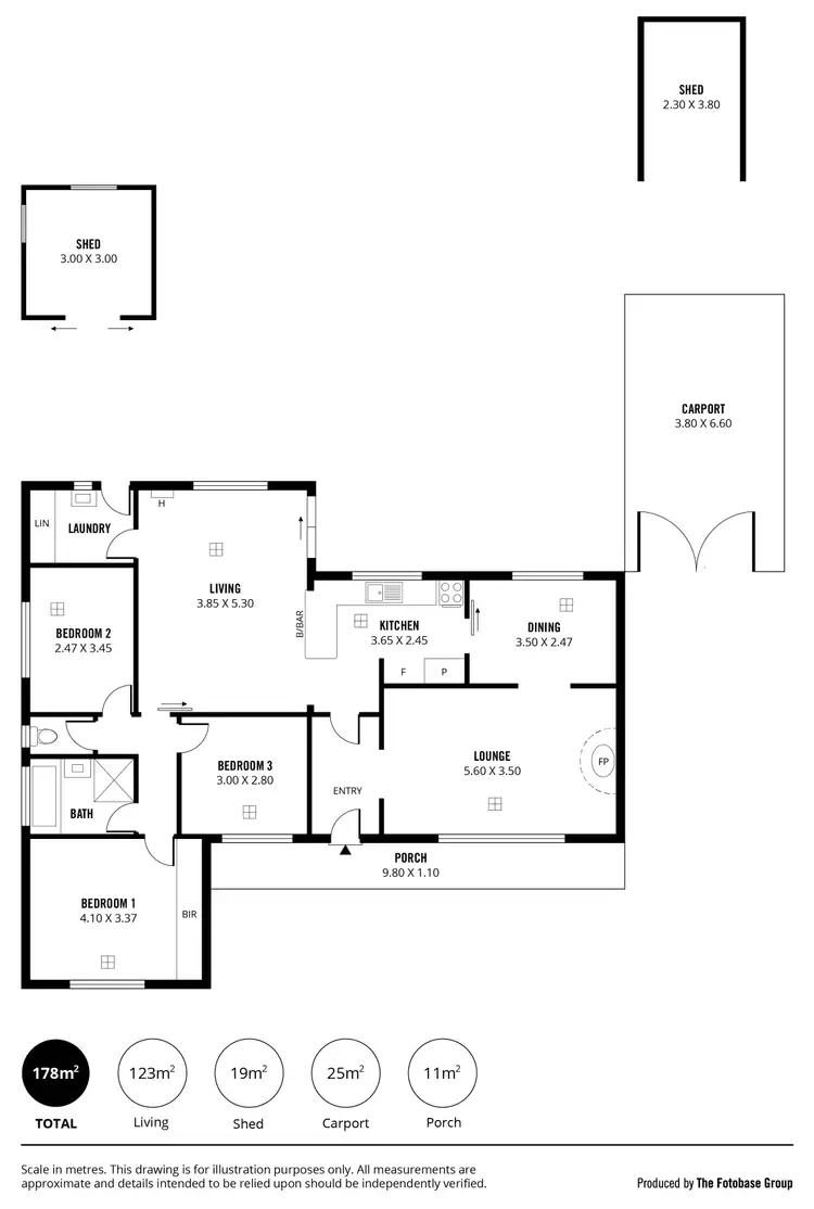 Floorplan of Homely house listing, 96 Sunnymeade Drive, Aberfoyle Park SA 5159