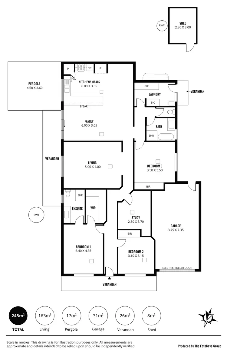 Floorplan of Homely house listing, 32A Sussex Street, Alberton SA 5014