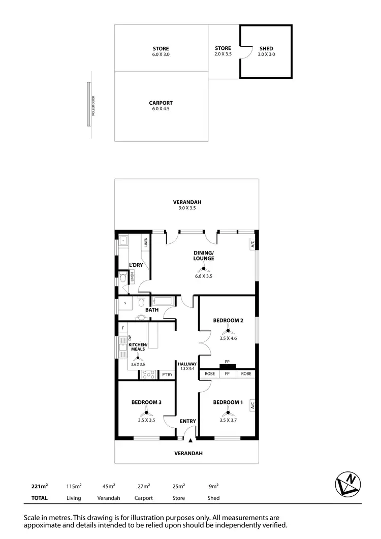 Floorplan of Homely house listing, 26 Second Avenue, Cheltenham SA 5014
