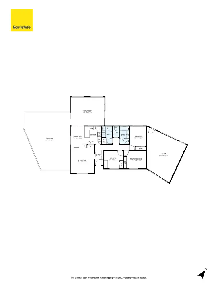 Floorplan of Homely house listing, 7 Owen Close, Keilor Downs VIC 3038