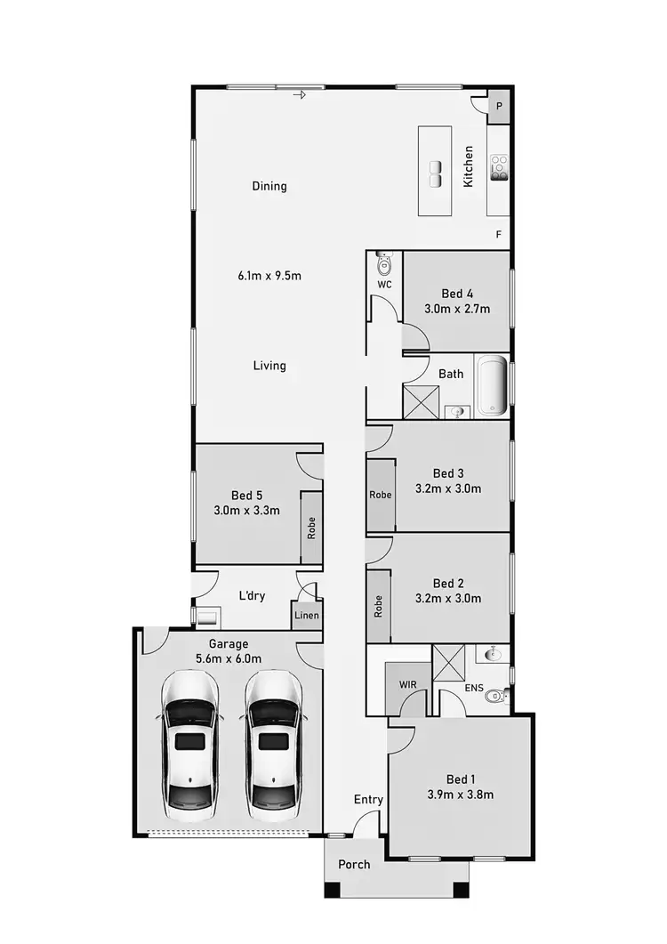 Floorplan of Homely house listing, 213 Warralily Boulevard, Armstrong Creek VIC 3217
