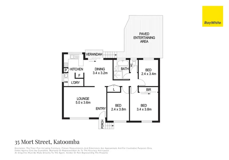 Floorplan of Homely house listing, 35 Mort Street, Katoomba NSW 2780