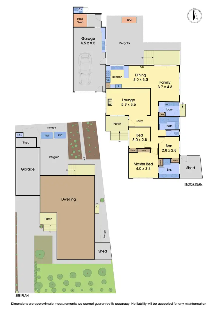 Floorplan of Homely house listing, 9 Glencoe Court, Epping VIC 3076