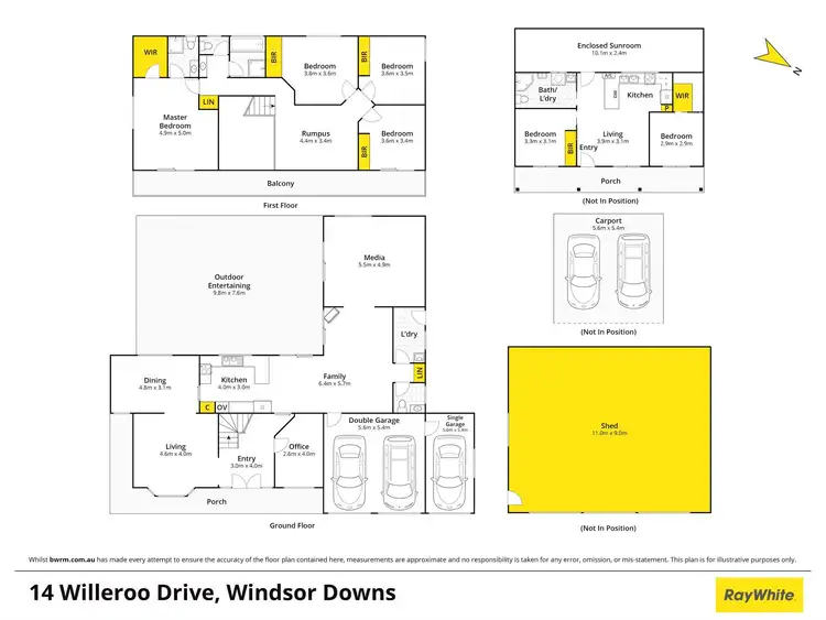 Floorplan of Homely house listing, 14 Willeroo Drive, Windsor Downs NSW 2756
