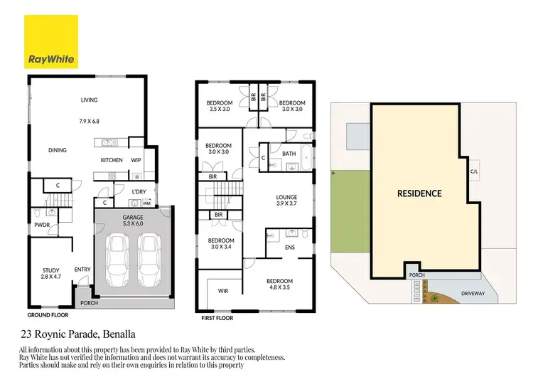 Floorplan of Homely house listing, 23 Roynic Parade, Benalla VIC 3672