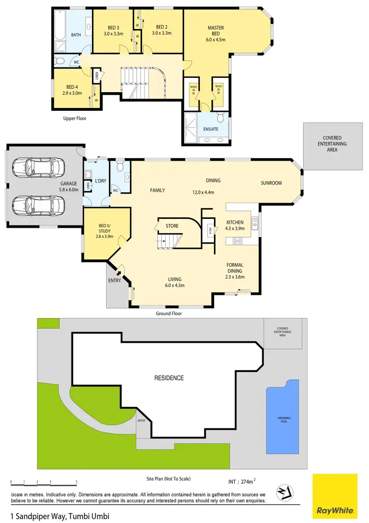 Floorplan of Homely house listing, 1 Sandpiper Way, Tumbi Umbi NSW 2261