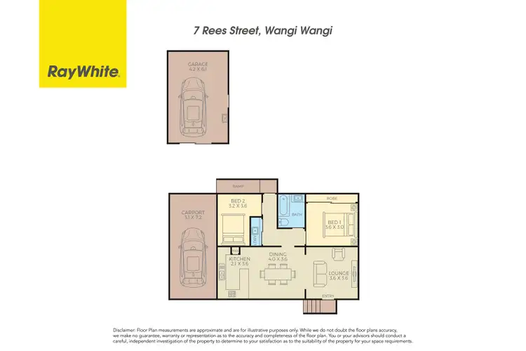 Floorplan of Homely house listing, 7 Rees Street, Wangi Wangi NSW 2267