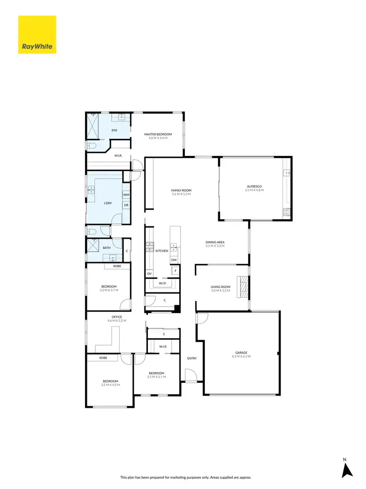 Floorplan of Homely house listing, 12 Shoalhaven Drive, Caroline Springs VIC 3023
