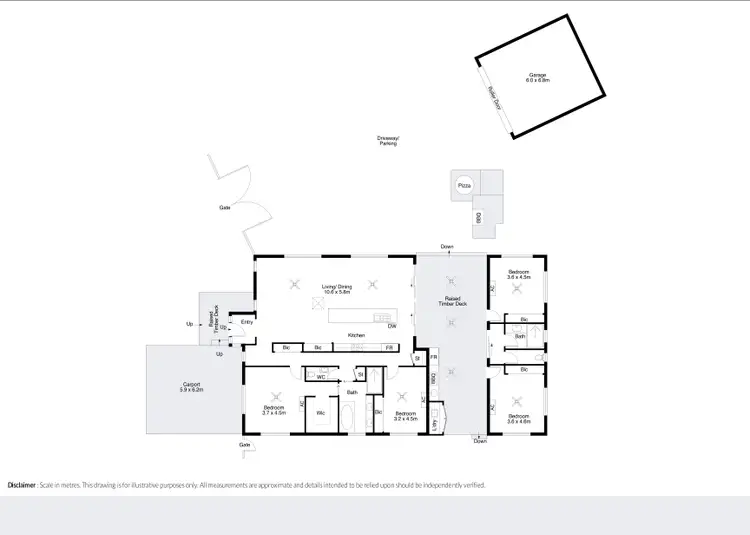 Floorplan of Homely house listing, 37 Shearwater Crescent, Djugun WA 6725