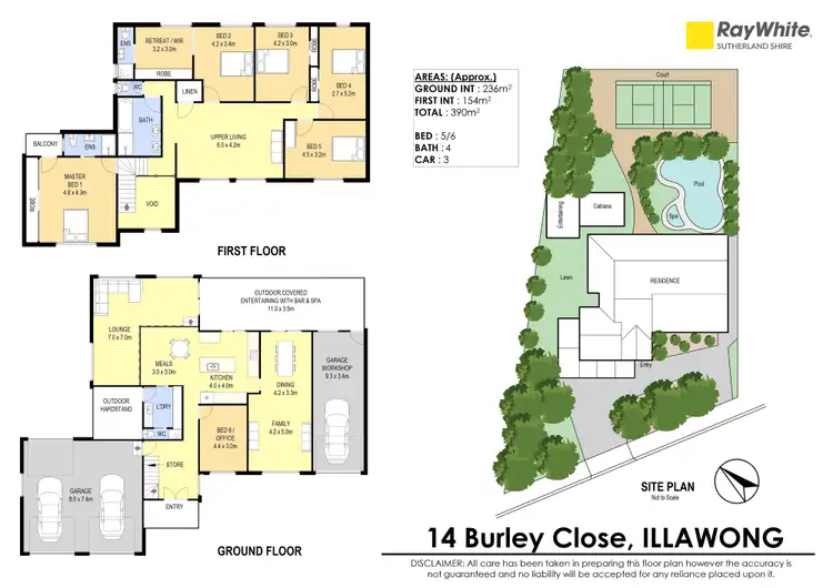 Floorplan of Homely house listing, 14 Burley Close, Illawong NSW 2234