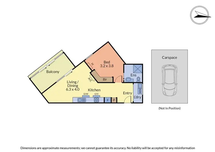 Floorplan of Homely apartment listing, 312/278 Charman Road, Cheltenham VIC 3192