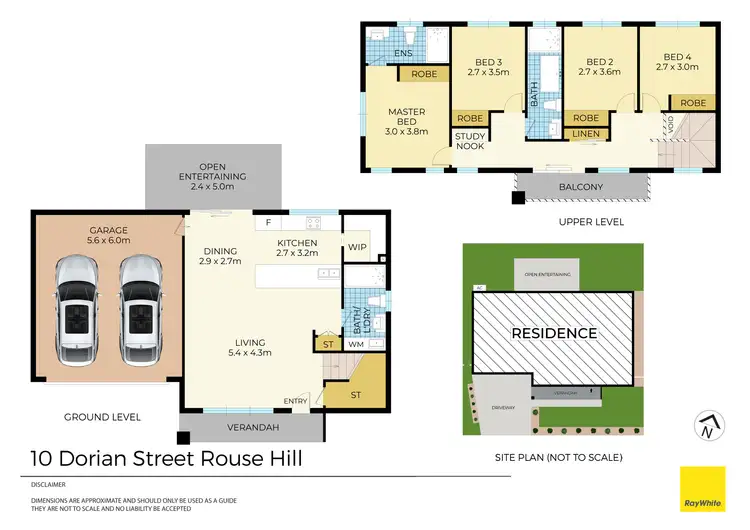 Floorplan of Homely house listing, 10 Dorian Street, Rouse Hill NSW 2155