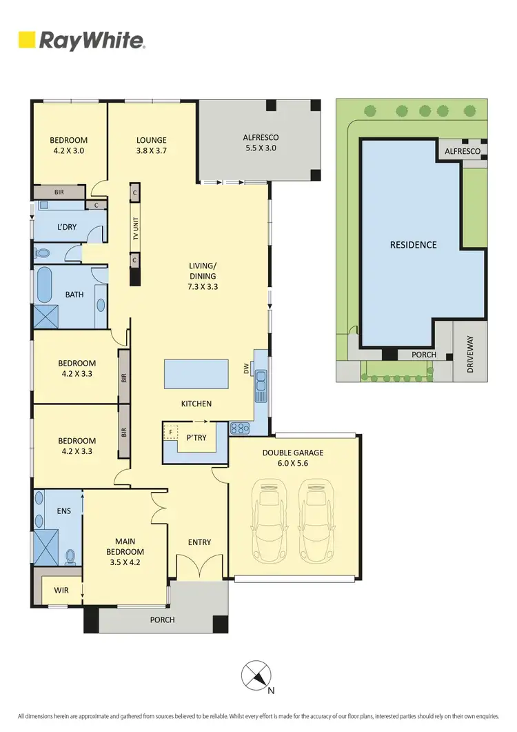 Floorplan of Homely house listing, 3 Mottlecah Circuit, Craigieburn VIC 3064