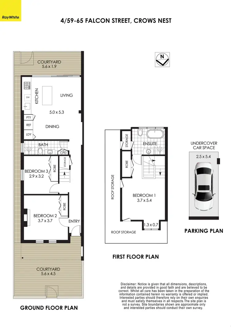 Floorplan of Homely house listing, 4/59-65 Falcon Street, Crows Nest NSW 2065