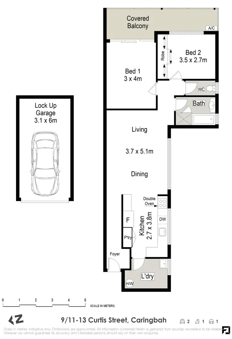 Floorplan of Homely apartment listing, 9/11-13 Curtis Street, Caringbah NSW 2229