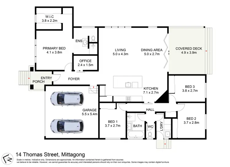 Floorplan of Homely other listing, 14 Thomas Street, Mittagong NSW 2575