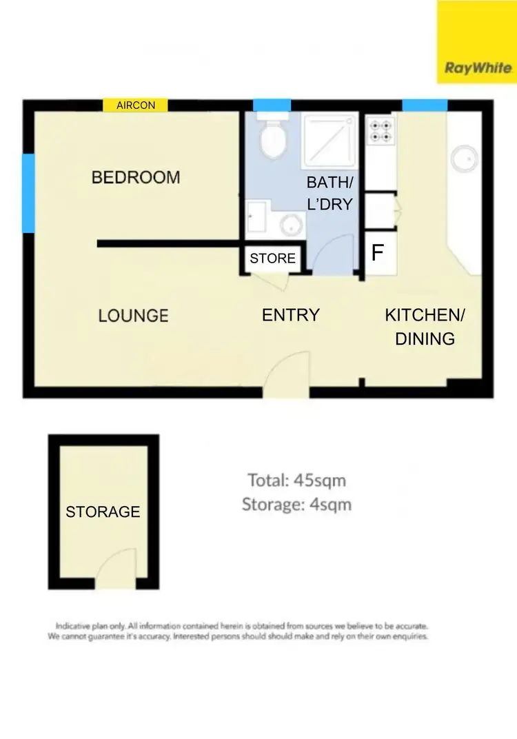 Floorplan of Homely unit listing, 20/10 Bailey Street, New Farm QLD 4005