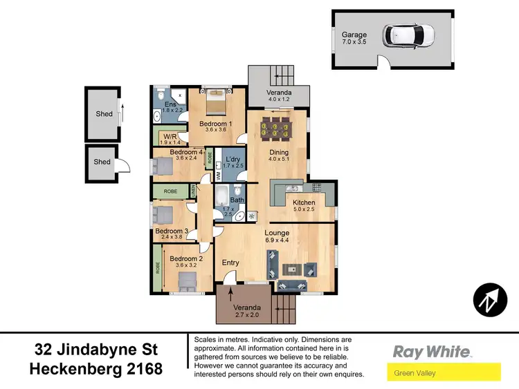 Floorplan of Homely house listing, 32 Jindabyne Street, Heckenberg NSW 2168
