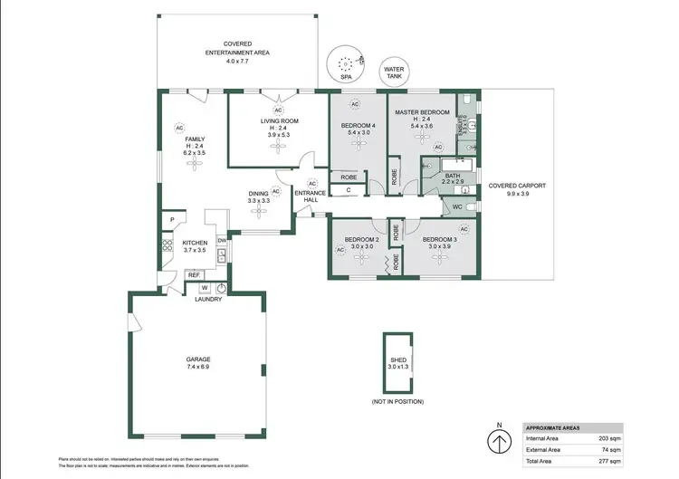 Floorplan of Homely house listing, 5 Monica Street, Rochedale South QLD 4123