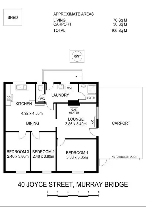 Floorplan of Homely house listing, 41 Joyce Street, Murray Bridge SA 5253
