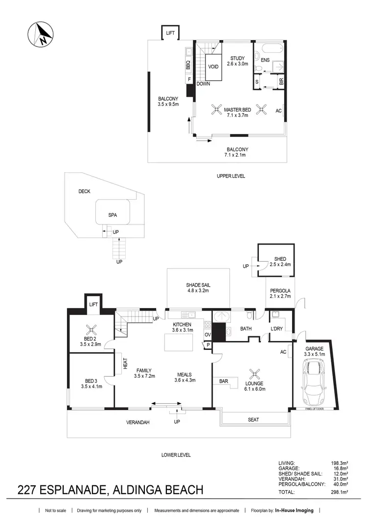 Floorplan of Homely house listing, 227 Esplanade, Aldinga Beach SA 5173