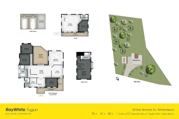 Floorplan of Homely house listing, 10 Des Quinlan Crescent, Tallebudgera Valley QLD 4228