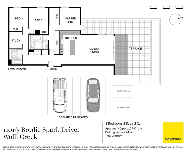 Floorplan of Homely apartment listing, 1101/5 Brodie Spark Drive, Wolli Creek NSW 2205