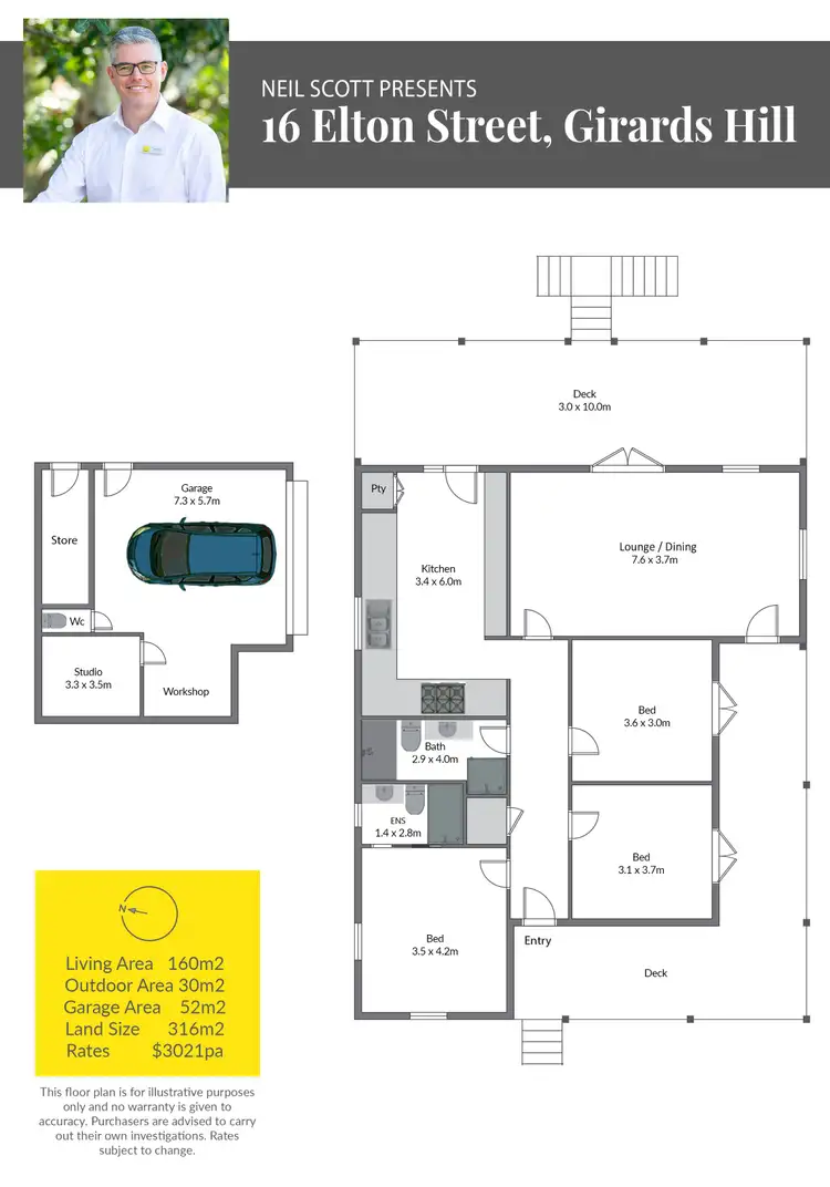 Floorplan of Homely house listing, 16 Elton Street, Girards Hill NSW 2480