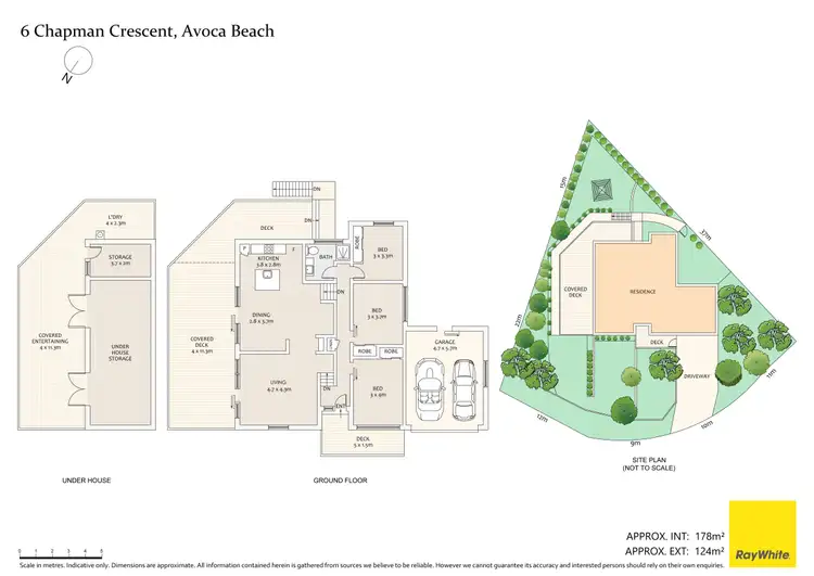 Floorplan of Homely house listing, 6 Chapman Crescent, Avoca Beach NSW 2251