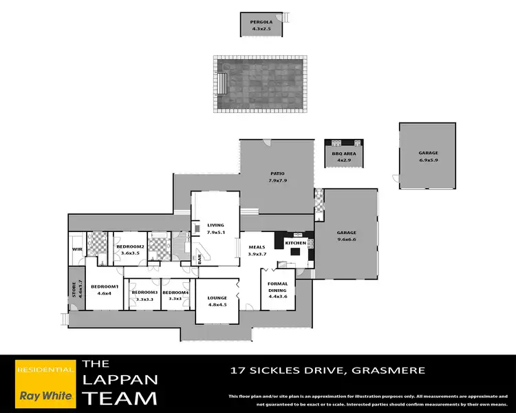 Floorplan of Homely house listing, 17 Sickles Drive, Grasmere NSW 2570