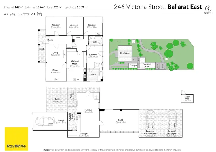 Floorplan of Homely house listing, 246 Victoria Street, Ballarat East VIC 3350