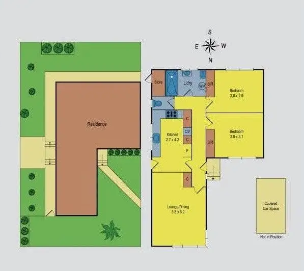 Floorplan of Homely house listing, 6/11 Henry Street, St Albans VIC 3021