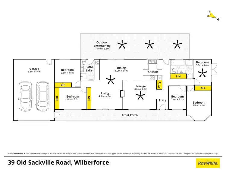 Floorplan of Homely house listing, 39 Old Sackville Road, Wilberforce NSW 2756
