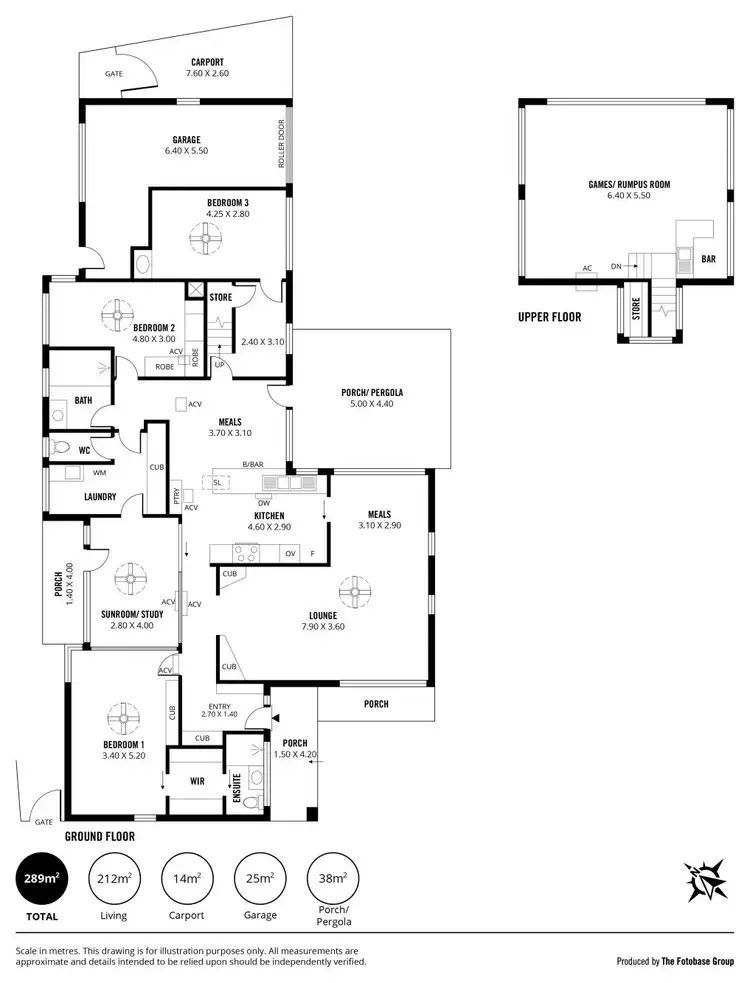 Floorplan of Homely house listing, 5 Huntingdale Avenue, West Lakes SA 5021