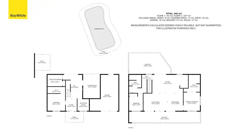 Floorplan of Homely house listing, 34 Wall Street, South Mission QLD 4852
