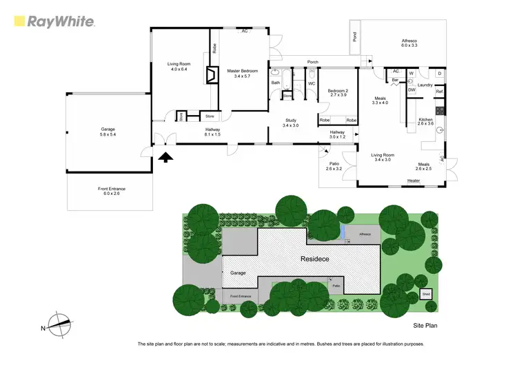 Floorplan of Homely house listing, 54 Ferntree Gully Road, Oakleigh East VIC 3166