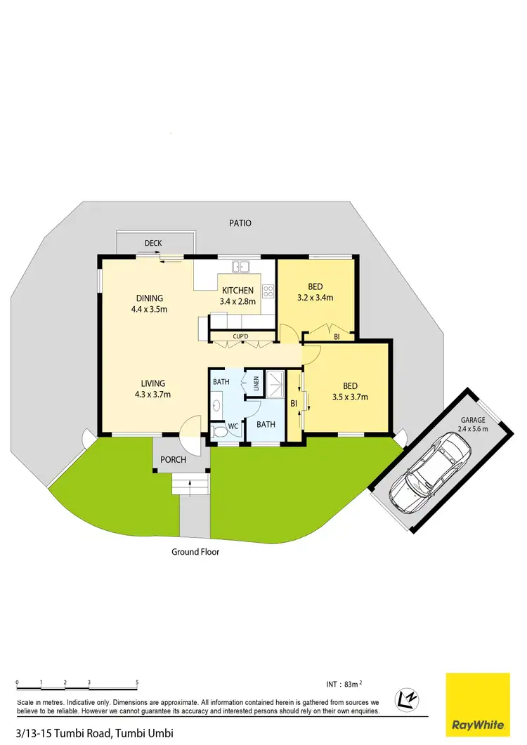 Floorplan of Homely villa listing, 3/13-15 Tumbi Road, Tumbi Umbi NSW 2261