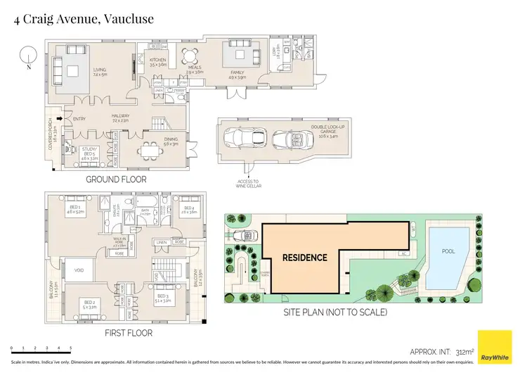 Floorplan of Homely house listing, 4 Craig Avenue, Vaucluse NSW 2030