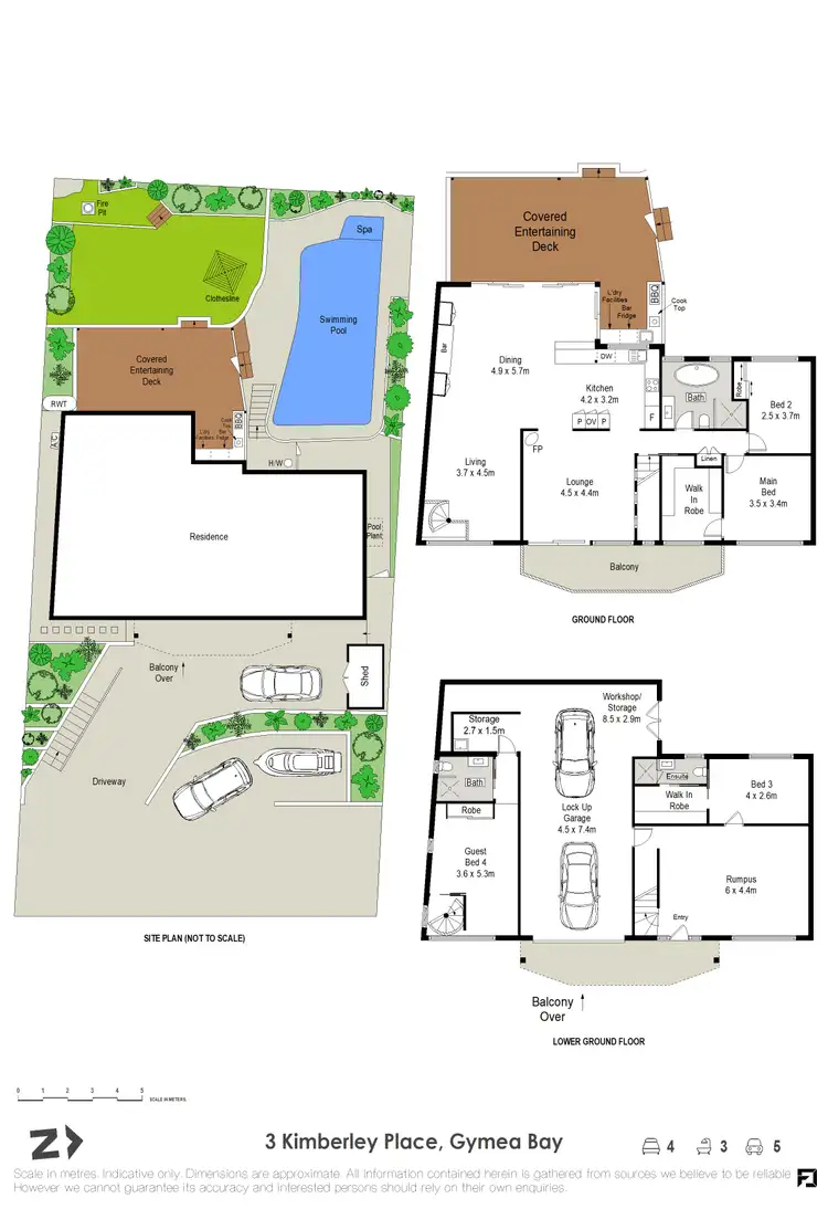 Floorplan of Homely house listing, 3 Kimberley Place, Gymea Bay NSW 2227
